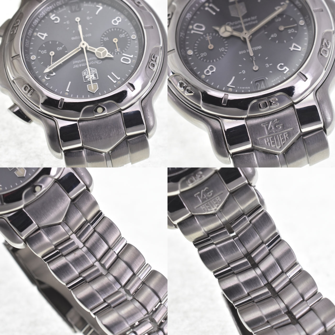 TAG HEUER 6000 series CH5112 Chronograph Date gray Dial Automatic Men's
 Watch R#141502