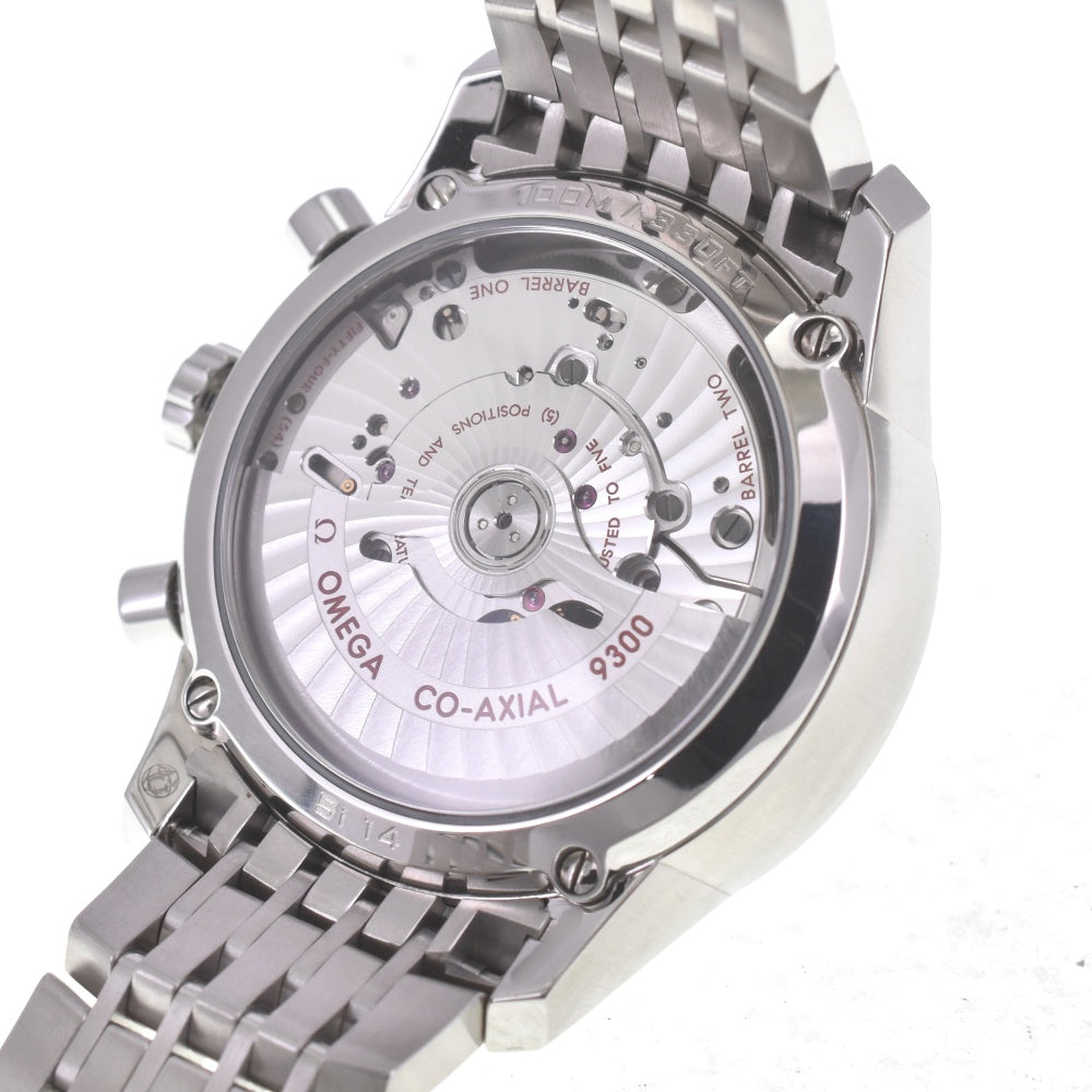 with paper OMEGA De Ville Prestige 431.10.42.51.01.001 Chronograph black Dial Automatic Men's
 Watch R#141507