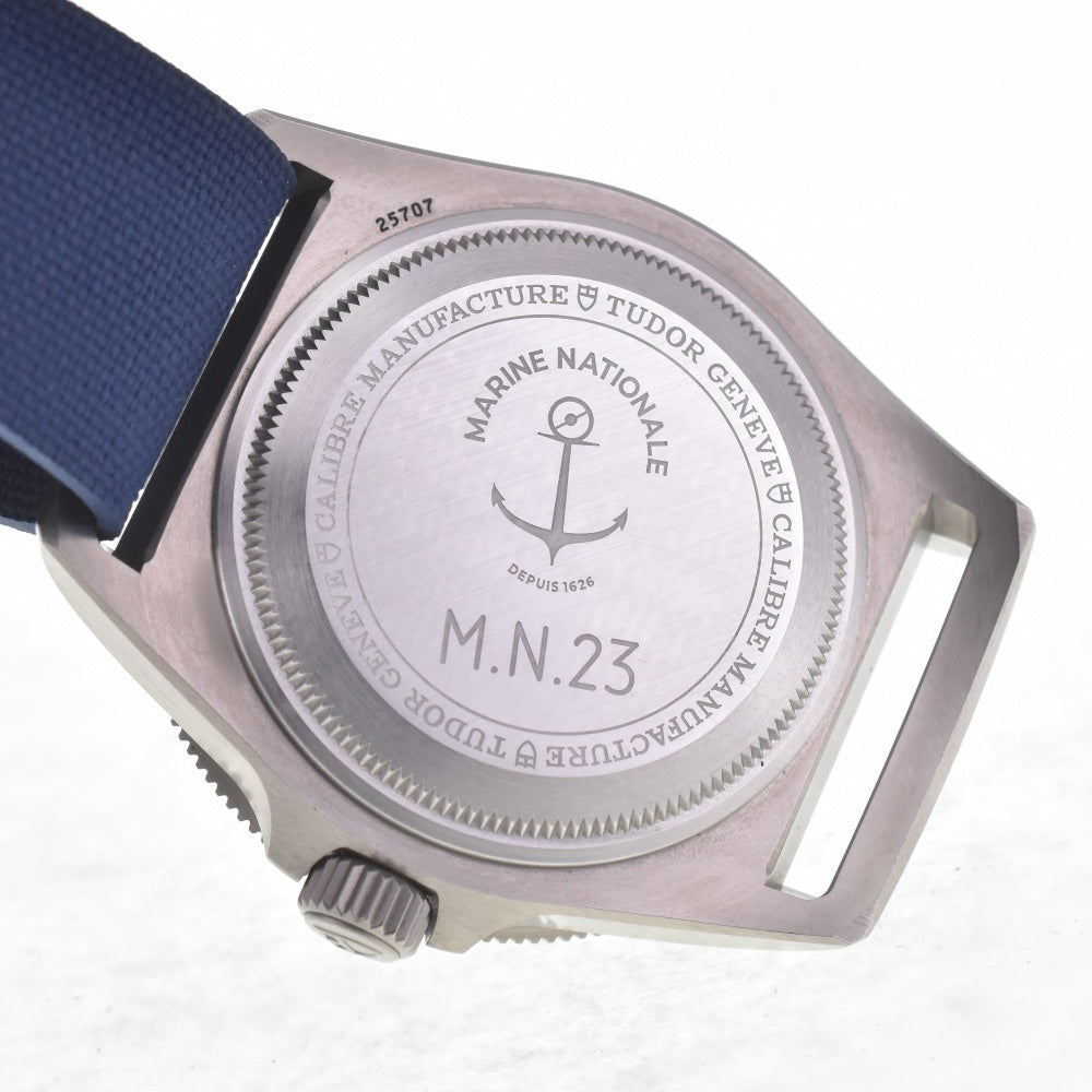 with paper TUDOR Pelagos FXD M25707B/23-0001 titanium blue Dial Automatic Men's
 Watch Q#141508