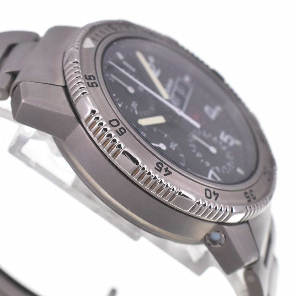 with paper Sinn Diver's Chronograph 203.TI day date titanium black Dial Automatic Men's
 Watch A#141510