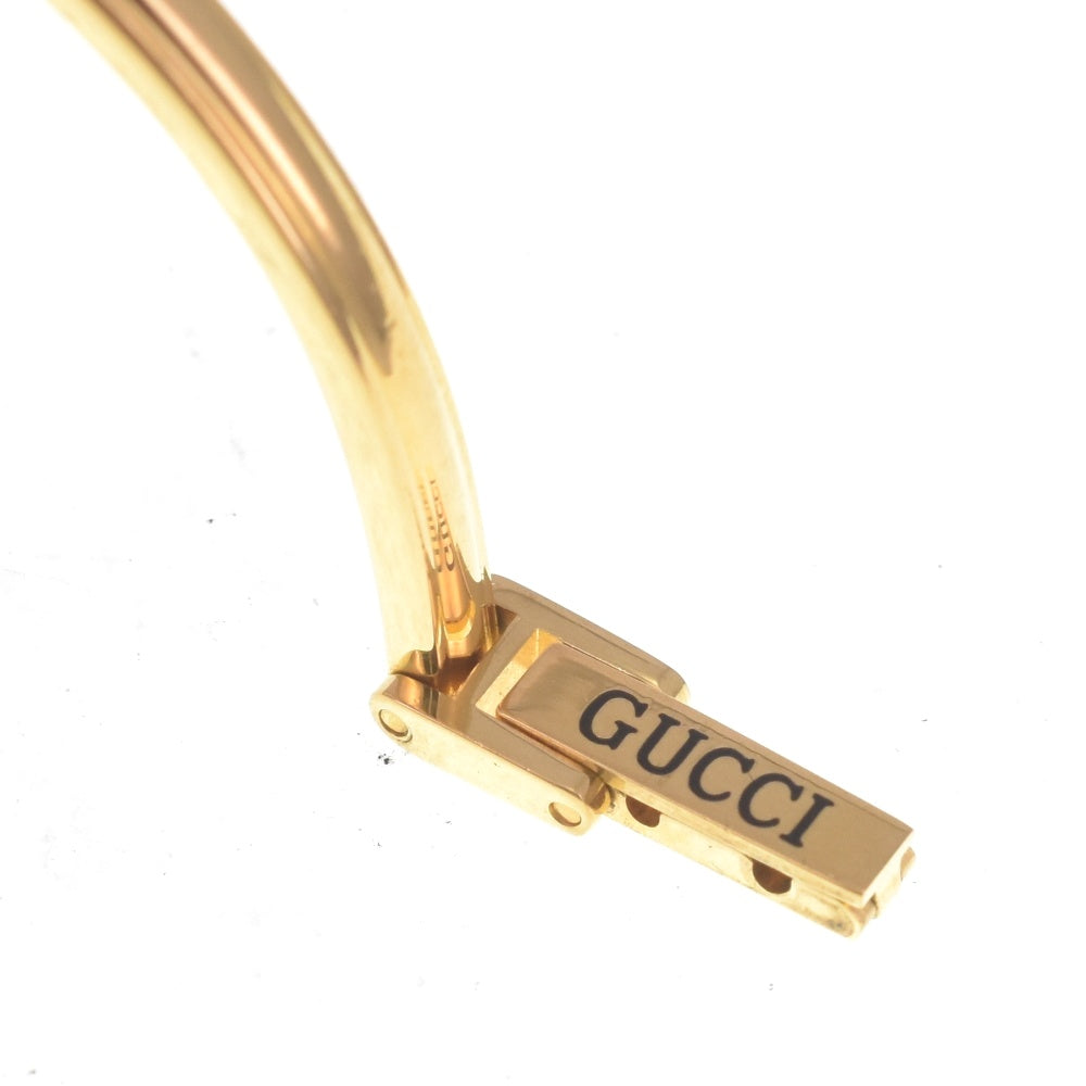 GUCCI Change bezel 11/12 Gold Plated white Dial Quartz Ladies
 Watch R#141518