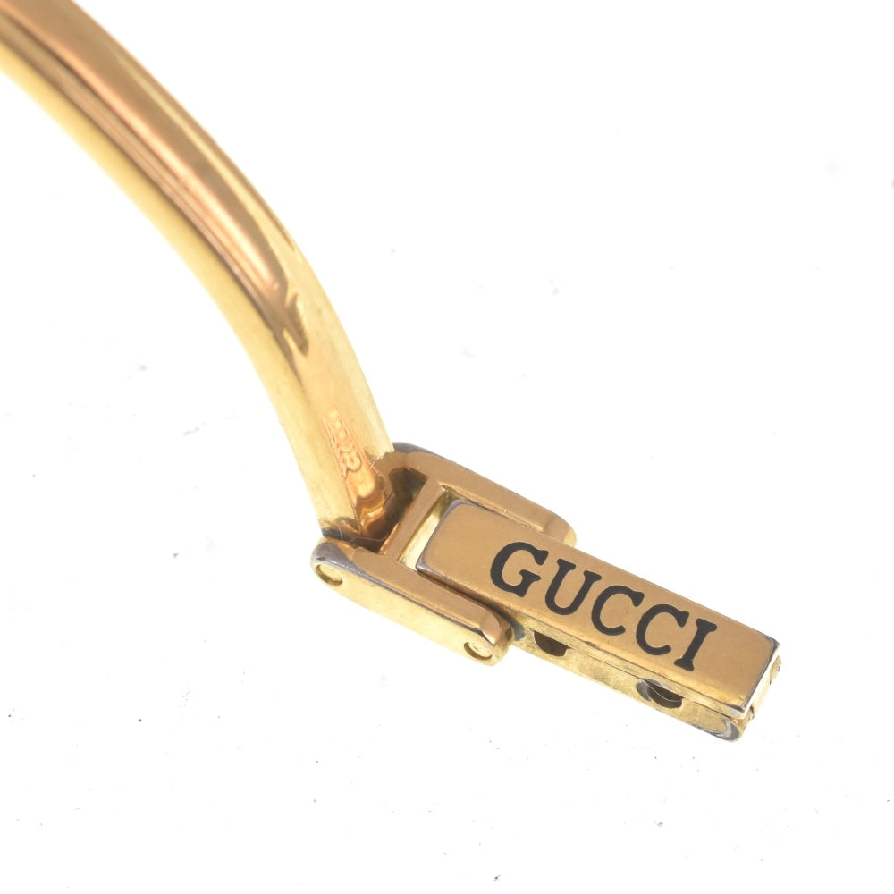 GUCCI Change bezel 11/12.2 Gold Plated white Dial Quartz Ladies
 Watch R#141520