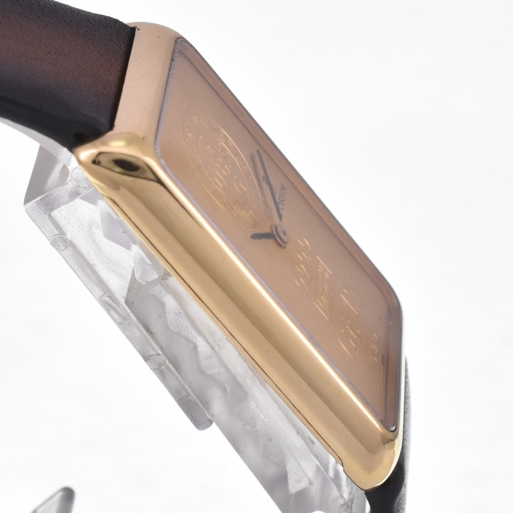 CORUM 15 Gram 999.9% Gold Ingot Watch Ref.55400 vintage gold Dial Hand Winding Men's
 Watch E#141538