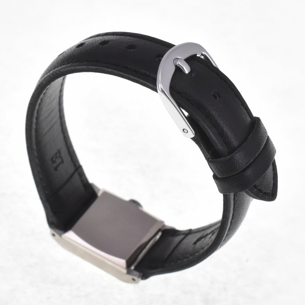 ROLEX Precision 2157 vintage Square K18WG/Leather Cal.1401 Silver Dial Hand Winding Ladies
 Watch G#141544