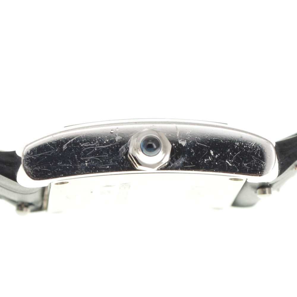 CARTIER Tank Francaise SM W50012S3 K18WG Silver Dial Quartz Ladies
 Watch R#141550