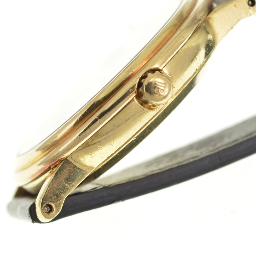 Blancpain Villeret Extra Slim Date 1151-1418 K18YG leather white Dial Automatic Men's
 Watch R#141563