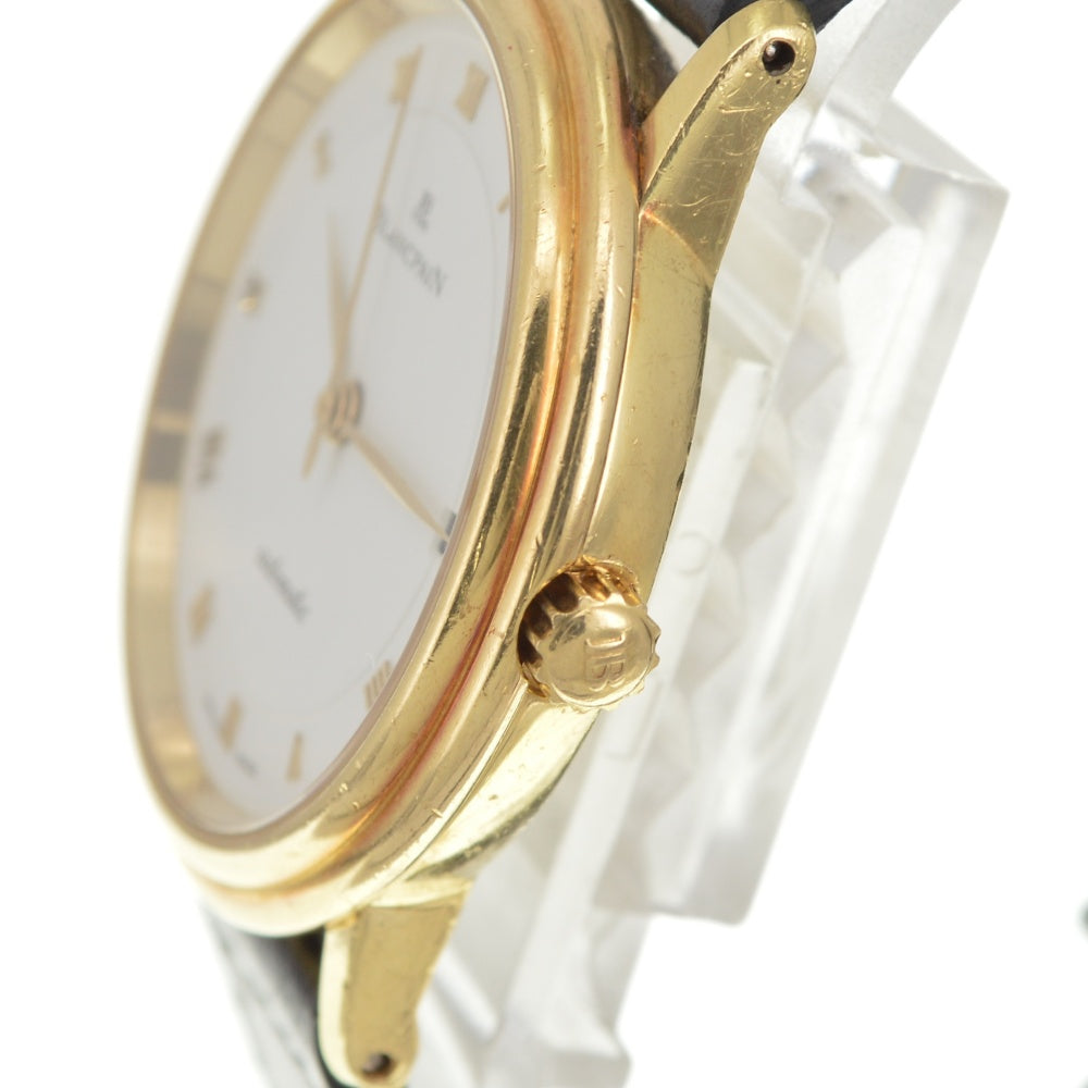 Blancpain Villeret Extra Slim Date 1151-1418 K18YG leather white Dial Automatic Men's
 Watch R#141563