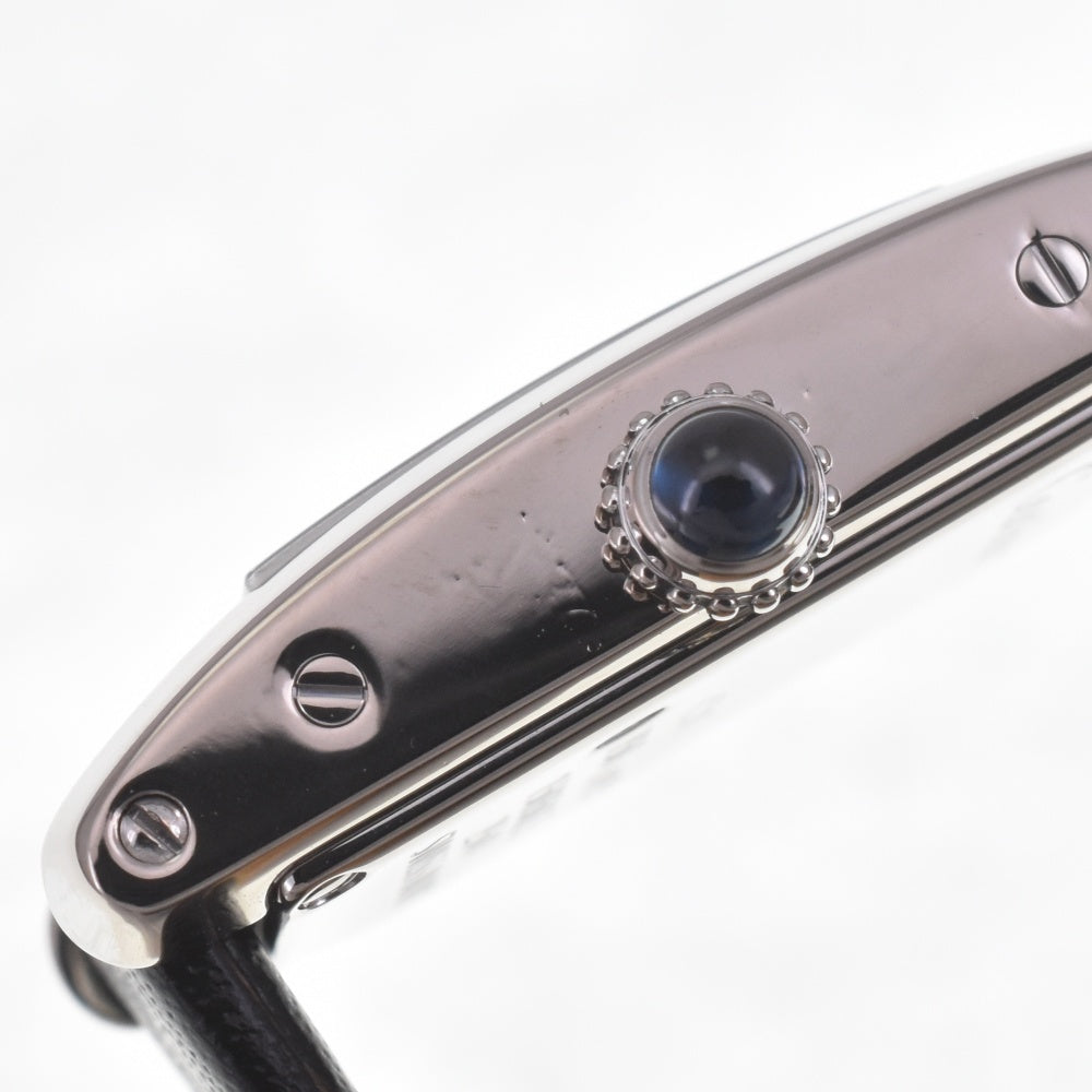 CARTIER Raniere Tank Alonge W15364W3 Silver Dial Quartz Ladies
 Watch D#141569