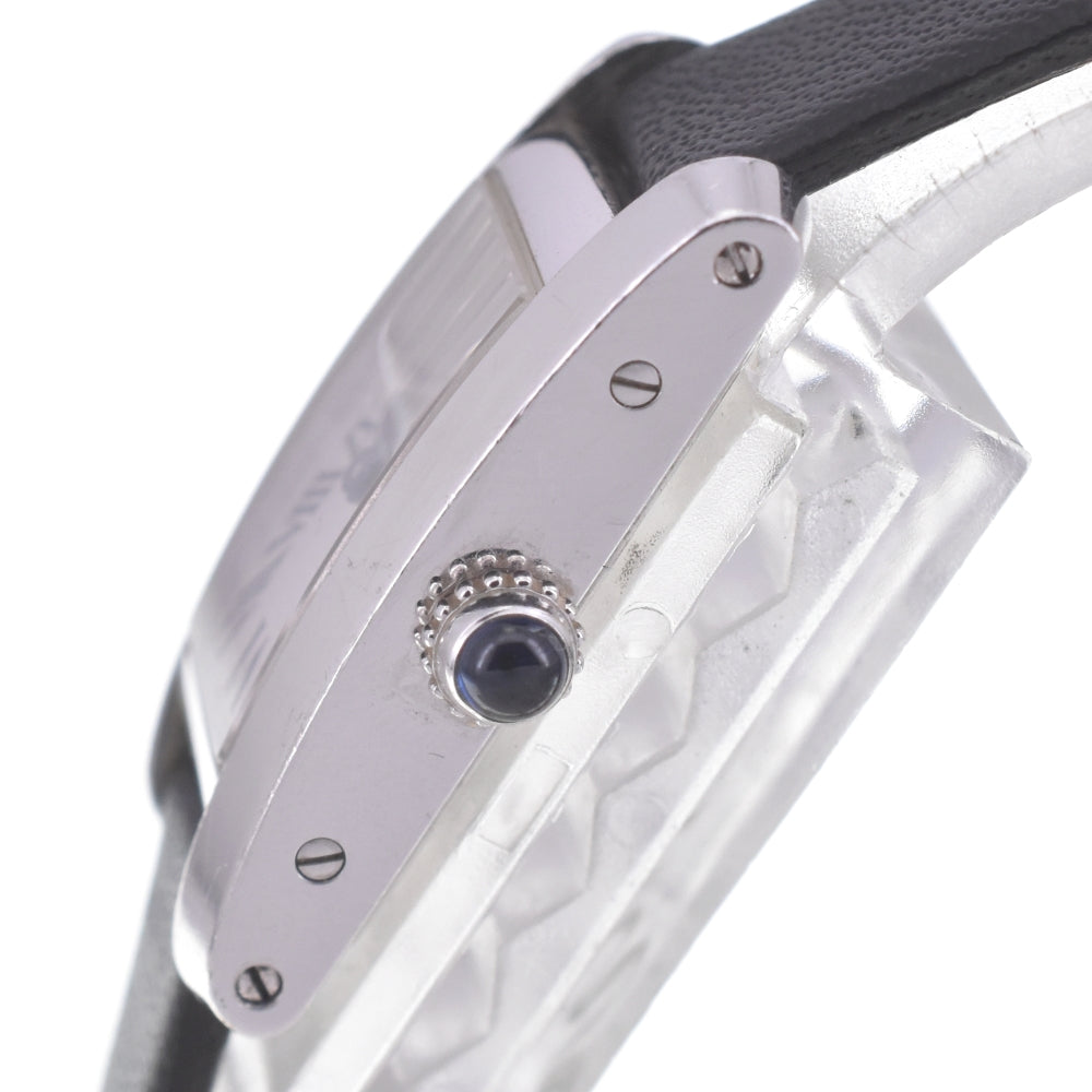 CARTIER Raniere Tank Alonge W15364W4 Silver Dial Quartz Ladies
 Watch R#141572