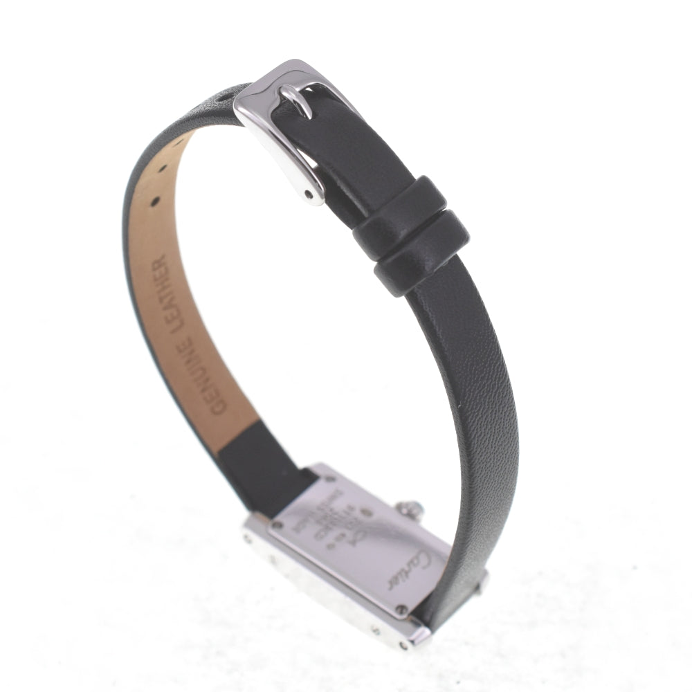 CARTIER Raniere Tank Alonge W15364W4 Silver Dial Quartz Ladies
 Watch R#141572