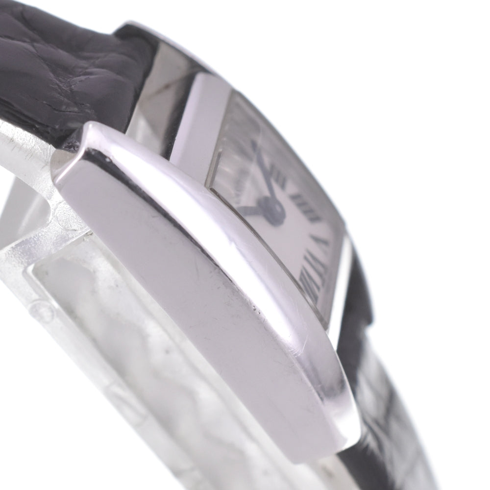 CARTIER Tan Kissim W650029H K18WG Silver Dial Quartz Ladies
 Watch R#141574