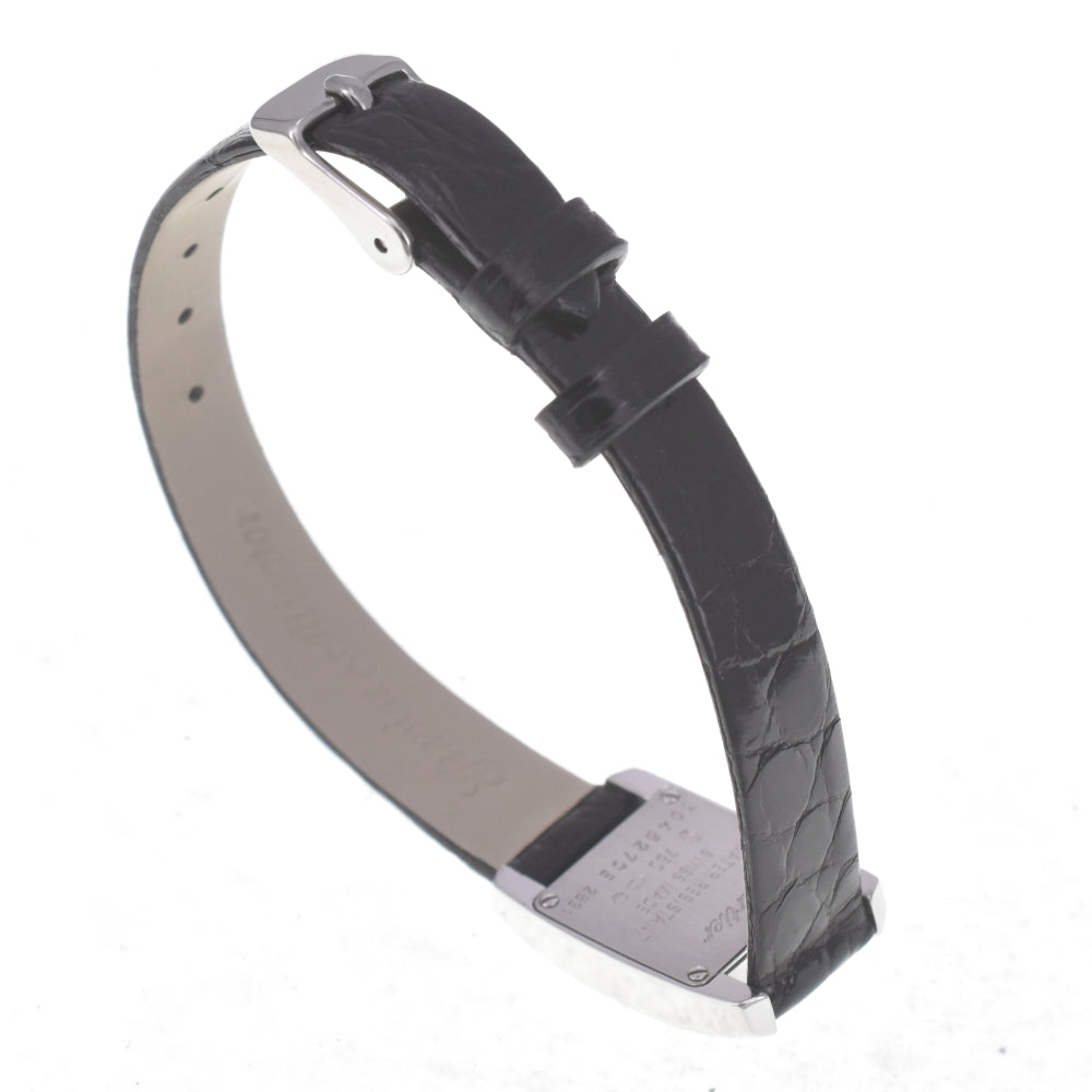 CARTIER Tan Kissim W650029H K18WG Silver Dial Quartz Ladies
 Watch R#141574