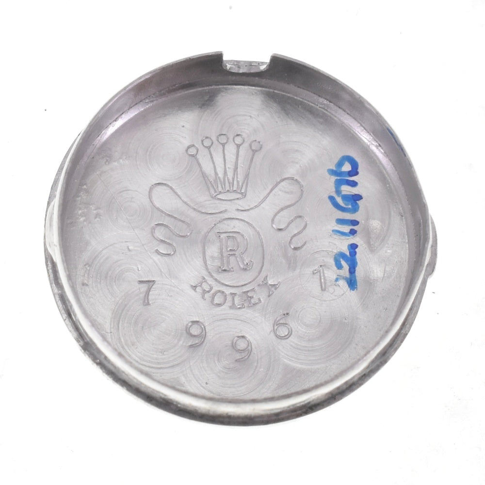 ROLEX Precision vintage Cut glass K14WG/Leather Cal.1401 Silver Dial Hand Winding Ladies
 Watch D#141576