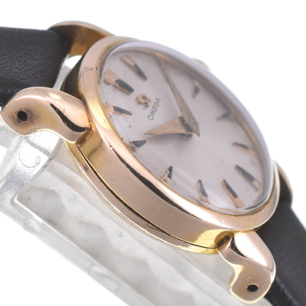 OMEGA 2443-35 vintage Cal.244 Silver Dial Hand Winding Ladies
 Watch C#141584