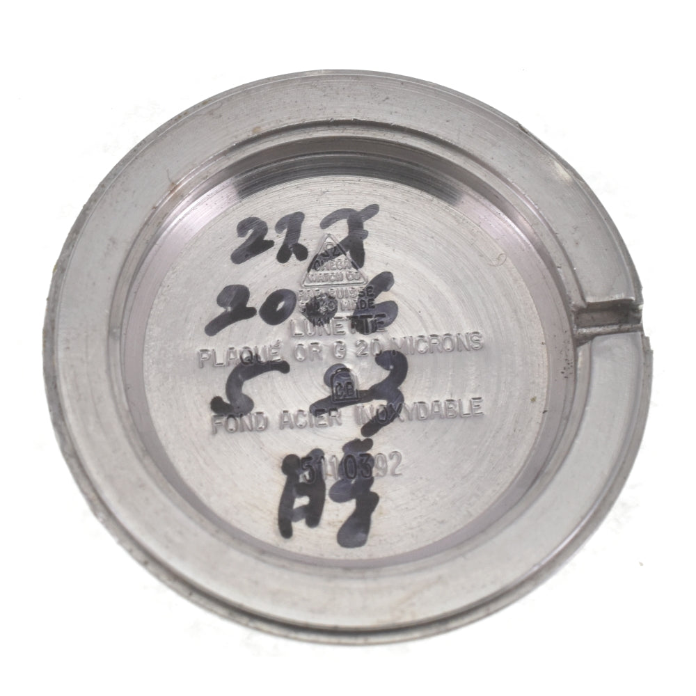 OMEGA De Ville vintage Cal.625 Gold Plated / Leather gold Dial Hand Winding Ladies
 Watch D#141585