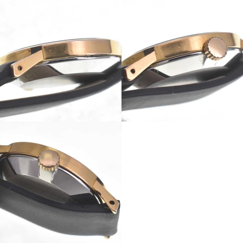 OMEGA De Ville vintage Cal.625 Gold Plated / Leather gold Dial Hand Winding Ladies
 Watch D#141585