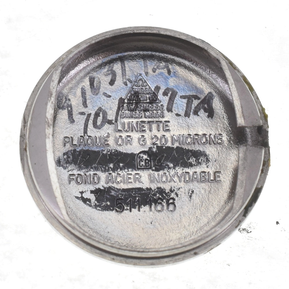 OMEGA De Ville 511.166 vintage Cut Glass Cal.485 Silver Dial Hand Winding Ladies
 Watch E#141587