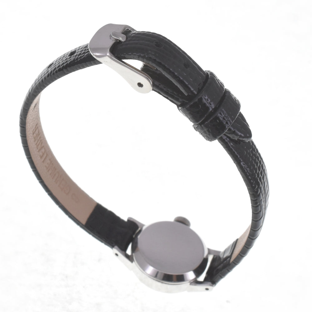 OMEGA 511.166 vintage Cut glass cal.484 Silver Dial Hand Winding Ladies
 Watch D#141589