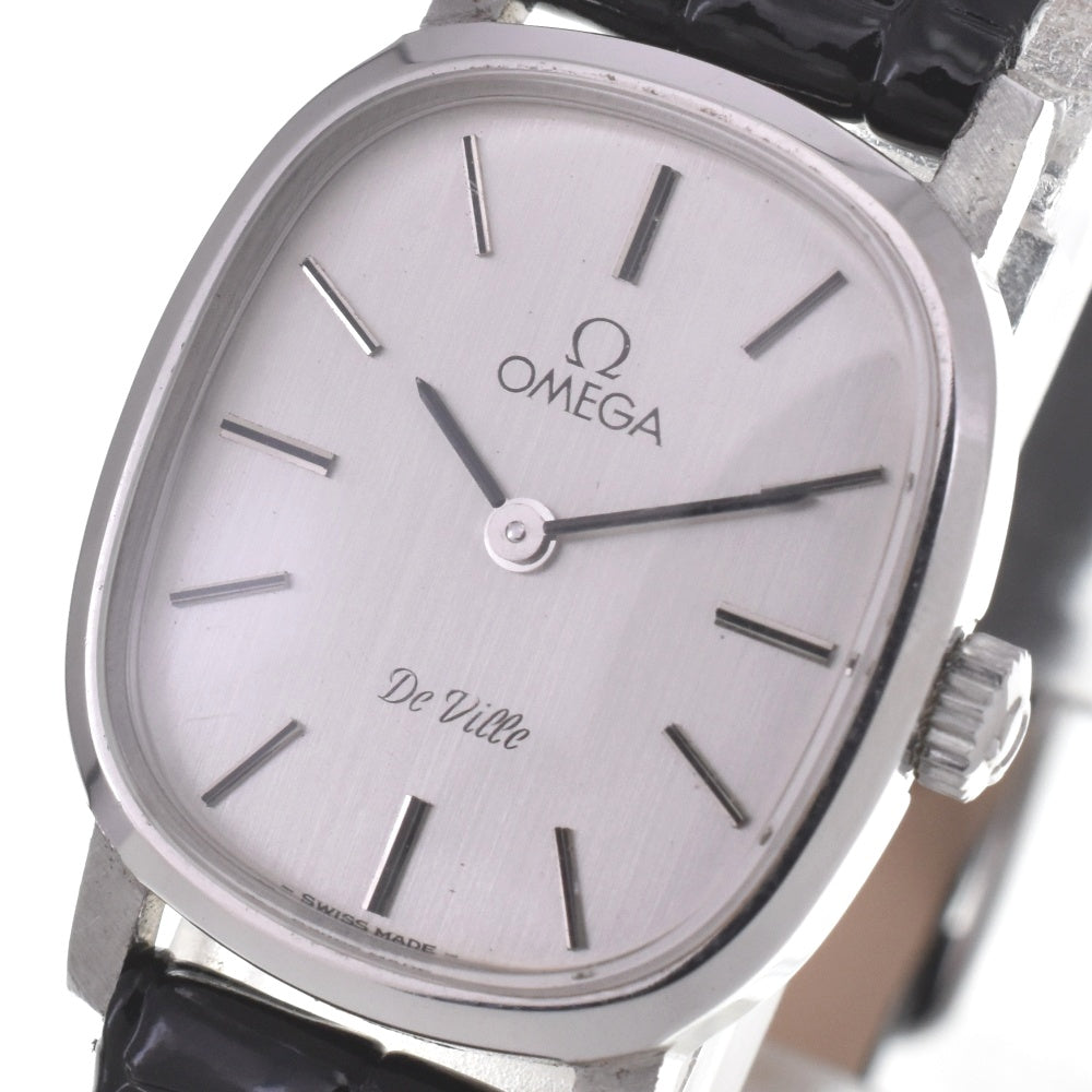 OMEGA De Ville 511.0509 vintage Cal.625 Silver Dial Hand Winding Ladies
 Watch H#141590