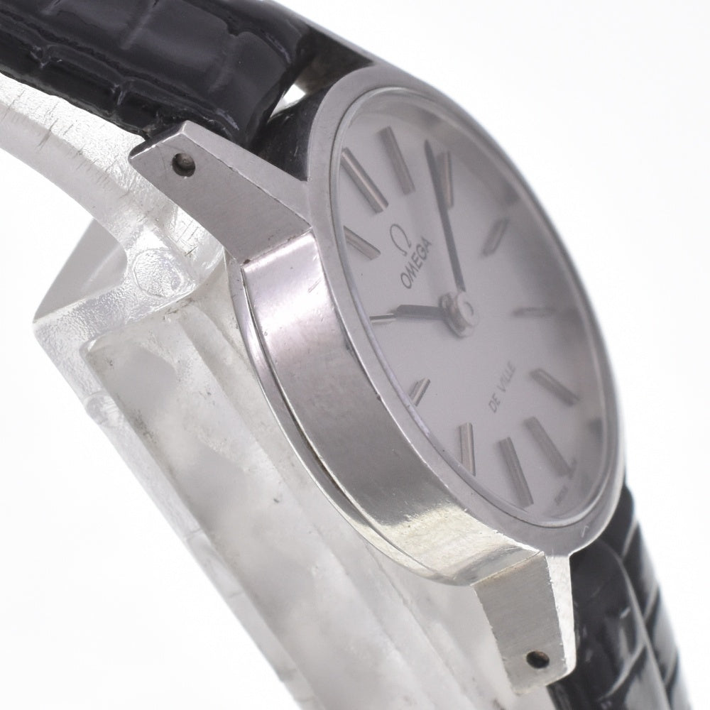 OMEGA De Ville 511.0371 vintage Cal.625 Silver Dial Hand Winding Ladies
 Watch D#141593