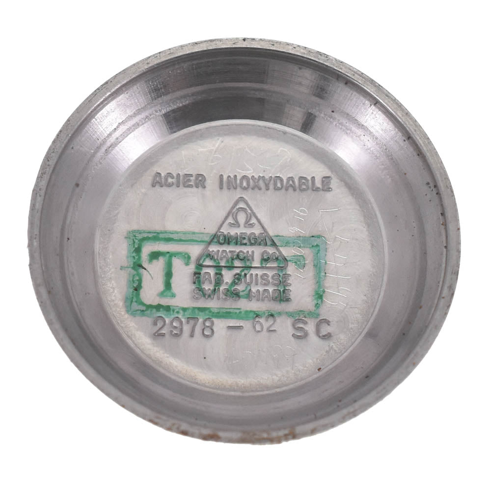 OMEGA Geneve Ladymatic Double Name 2978-62SC vintage Cal.455 Silver Dial Automatic Ladies
 Watch C#141595