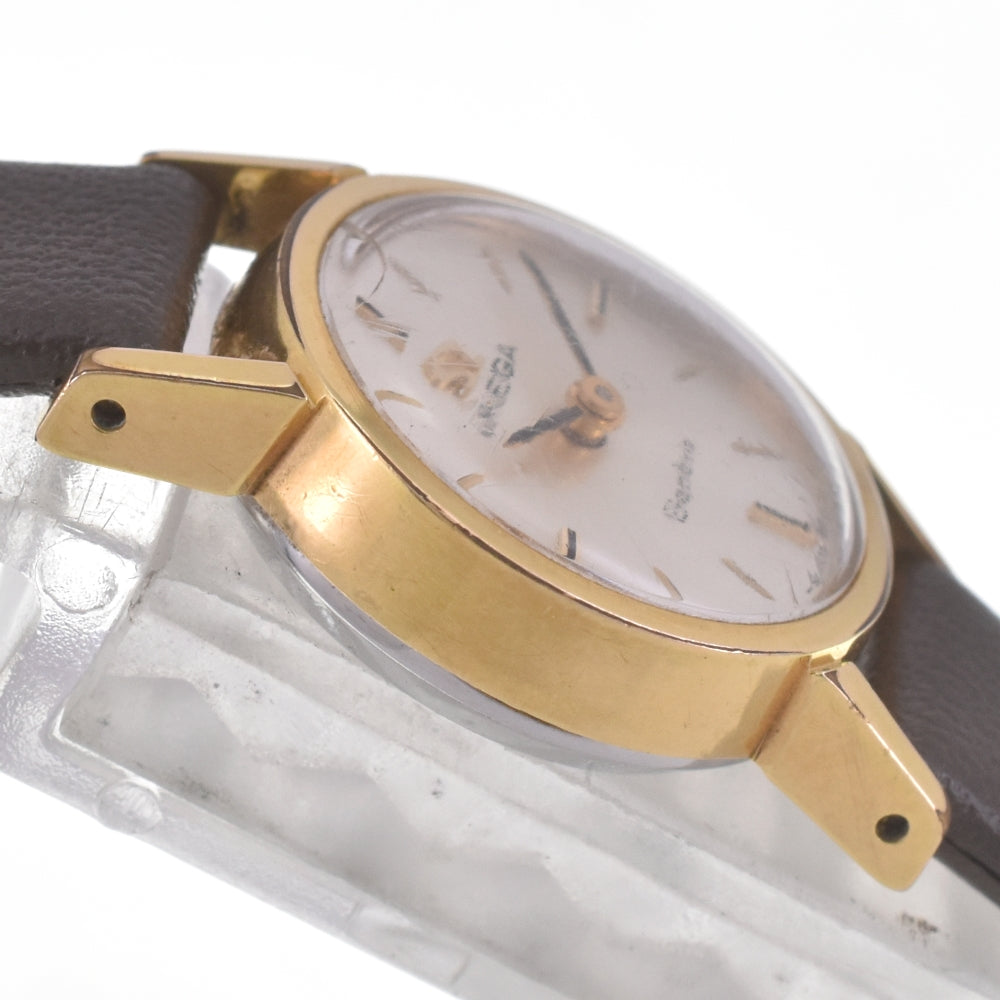 OMEGA Geneva 511.238 vintage Cal.484 Silver Dial Hand Winding Ladies
 Watch D#141598