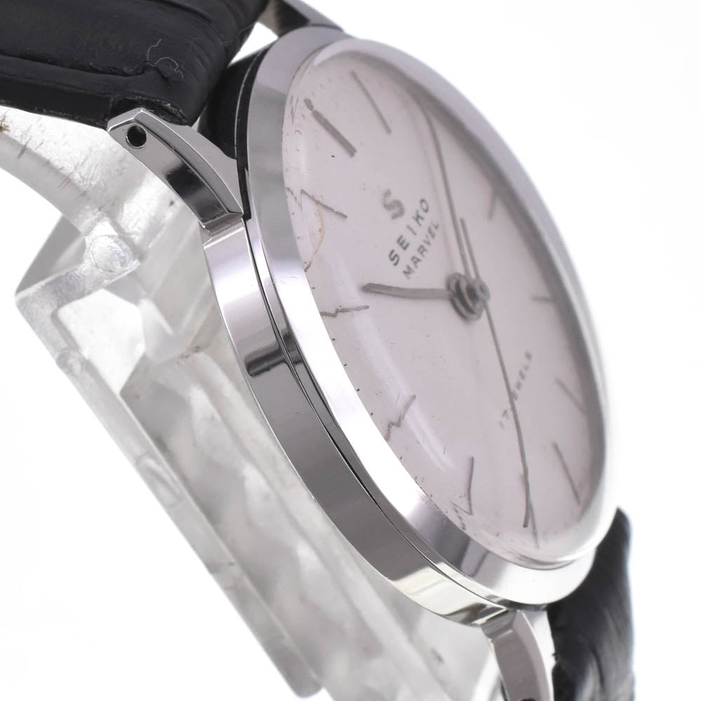 SEIKO Road marvel 13070M vintage Silver Dial Hand Winding Men's
 Watch I#141617