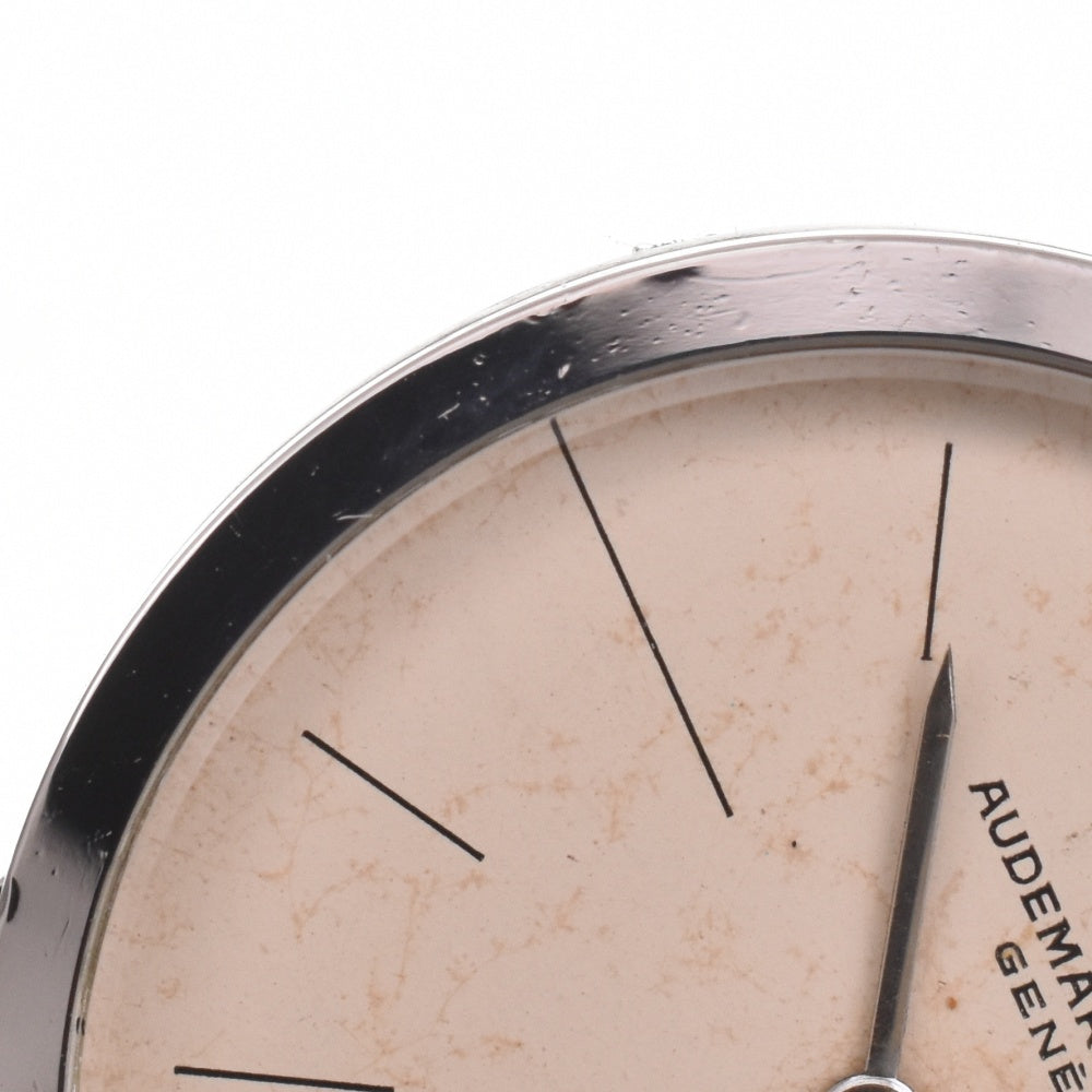 AUDEMARS PIGUET vintage K18WG / Leather Cal.2003 Silver Dial Hand Winding Ladies
 Watch K#141650