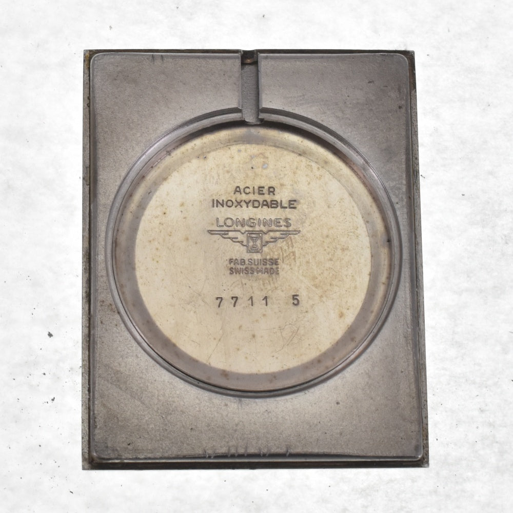 LONGINES Square 7711.5 vintage Cal.428 Silver Dial Hand Winding Unisex
 Pocket watch H#141656