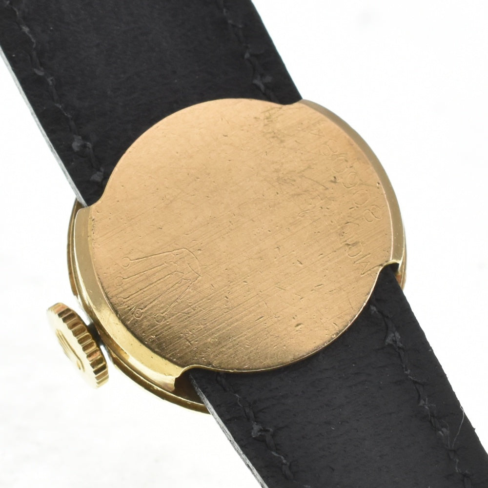 ROLEX Chameleon Precision Ref.8788 YG/Leather Cal.1400 gold Dial Hand Winding Ladies
 Watch J#141659