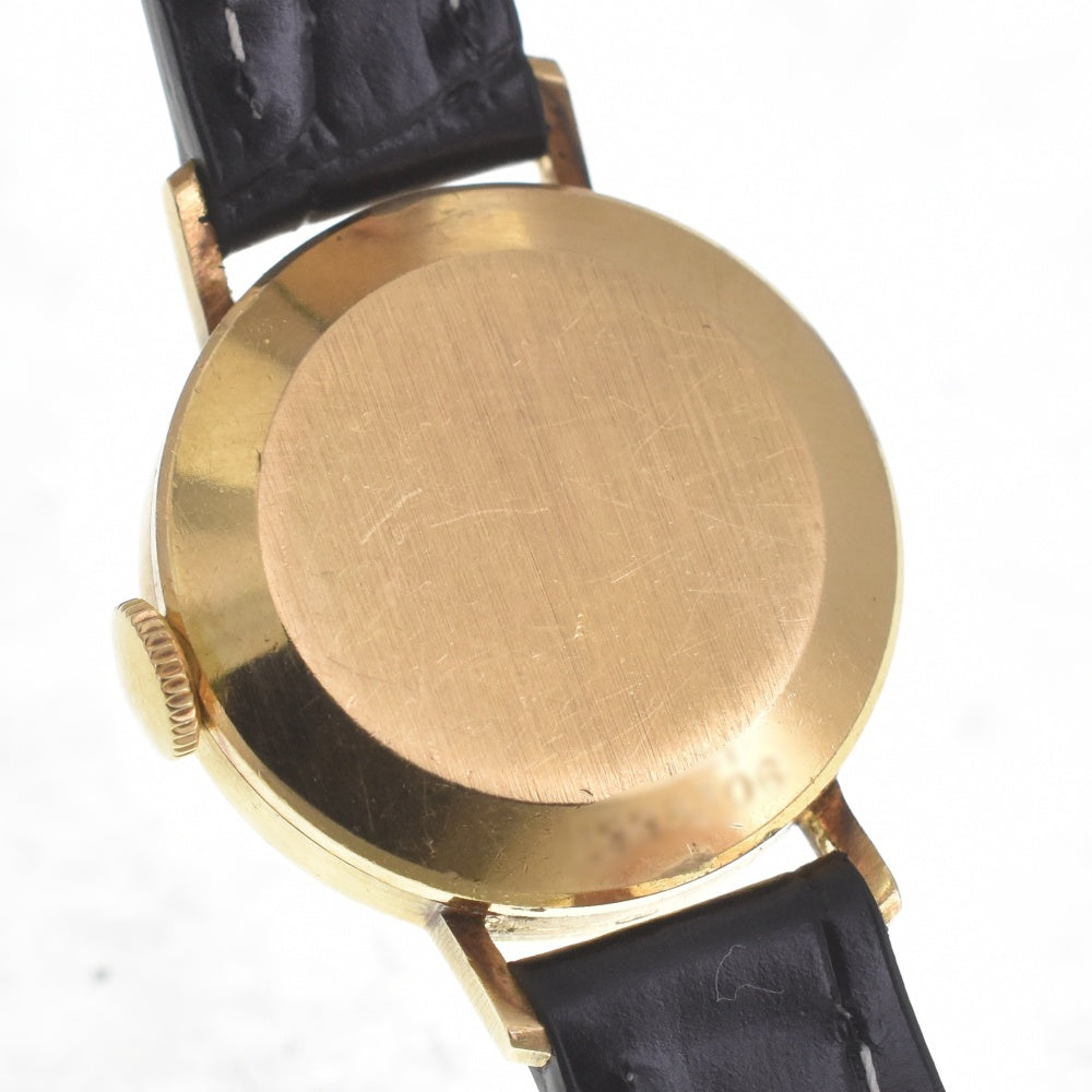 IWC SCHAFFHAUSEN vintage K18YG/Leather Cal.41 gold Dial Hand Winding Ladies
 Watch R#141660