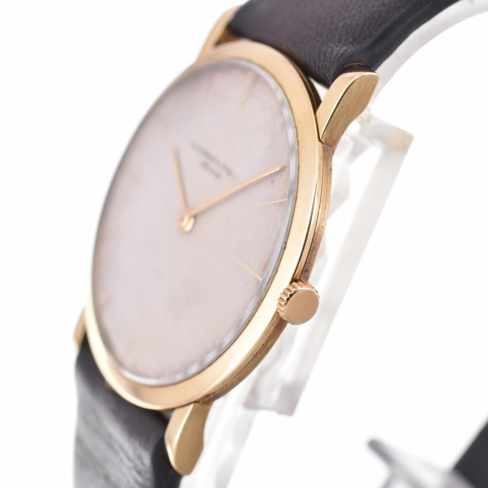 AUDEMARS PIGUET vintage K18YG/Leather Cal.2003 Silver Dial Hand Winding Men's
 Watch O#141668