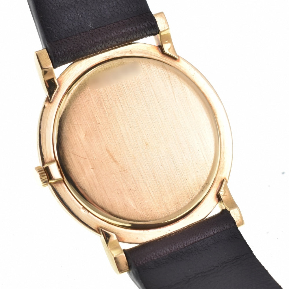 AUDEMARS PIGUET vintage K18YG/Leather Cal.2003 Silver Dial Hand Winding Men's
 Watch O#141668