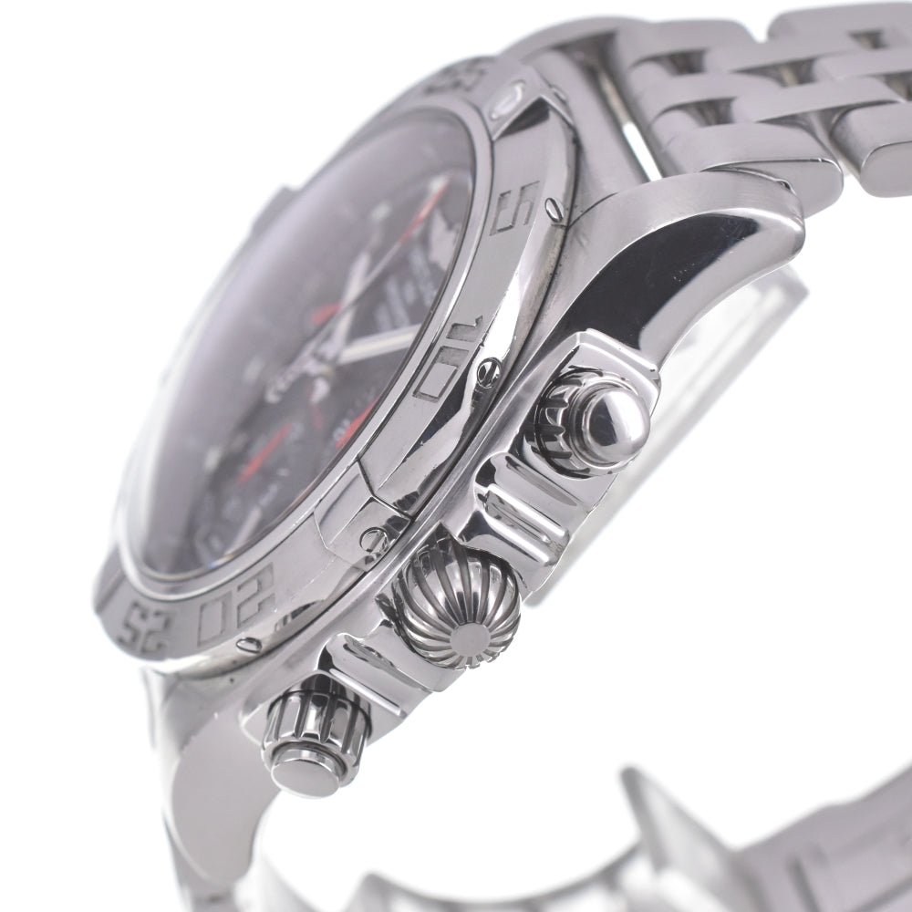 with paper BREITLING Windrider Chronomat 01 Limited AB0111 2000 limited black Dial Automatic Men's
 Watch A#141701