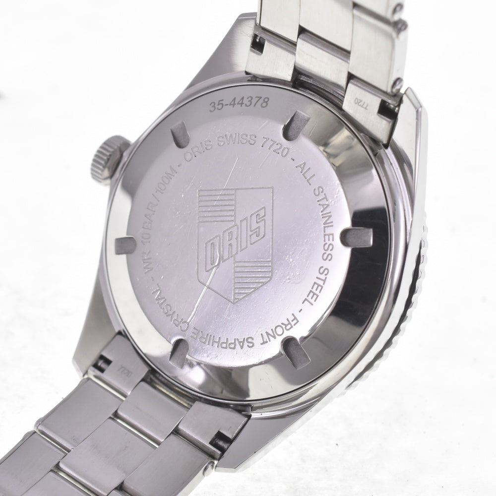 with paper ORIS Divers 65 01 733 7720 4055-07 8 21 18 Date blue Dial Automatic Men's
 Watch A#141732