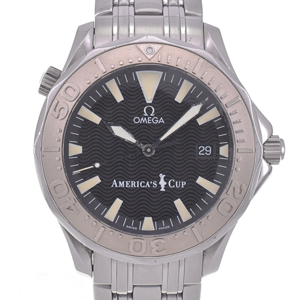 OMEGA Seamaster 300M America's Cup Limited to 9999 pieces 2533.50 K18WGBezel black Dial Automatic Men's
 Watch E#141741
