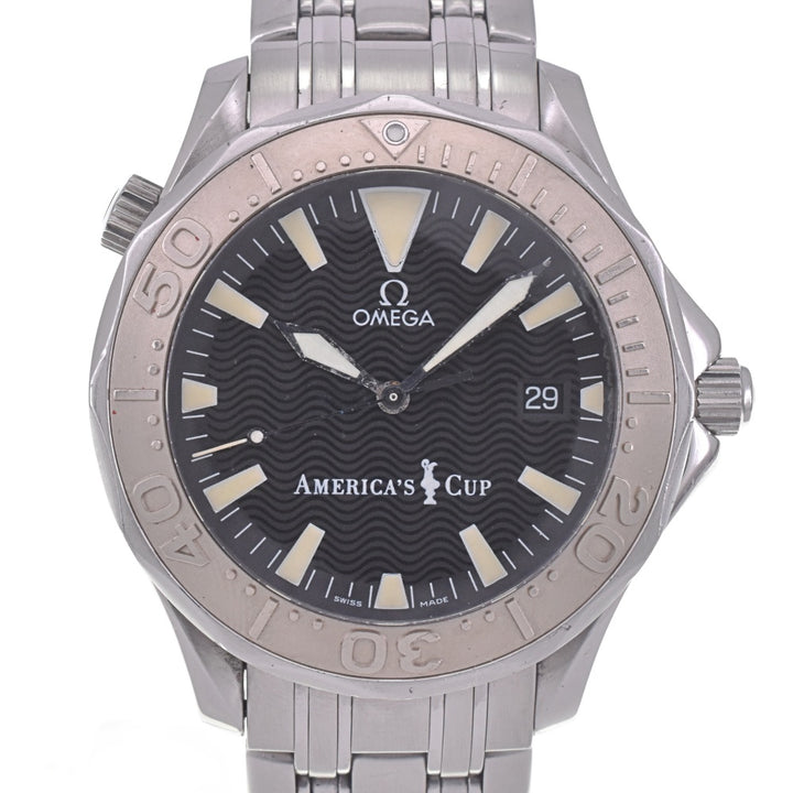 OMEGA Seamaster 300M America's Cup Limited to 9999 pieces 2533.50 K18WGBezel black Dial Automatic Men's
 Watch E#141741