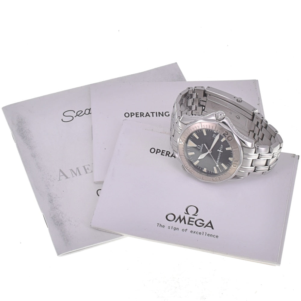 OMEGA Seamaster 300M America's Cup Limited to 9999 pieces 2533.50 K18WGBezel black Dial Automatic Men's
 Watch E#141741