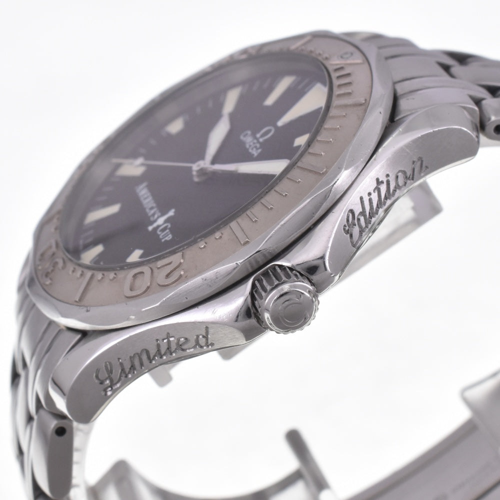 OMEGA Seamaster 300M America's Cup Limited to 9999 pieces 2533.50 K18WGBezel black Dial Automatic Men's
 Watch E#141741