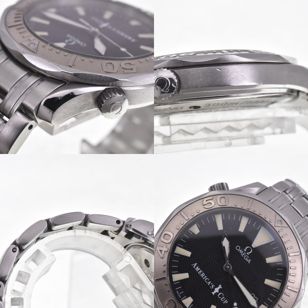OMEGA Seamaster 300M America's Cup Limited to 9999 pieces 2533.50 K18WGBezel black Dial Automatic Men's
 Watch E#141741