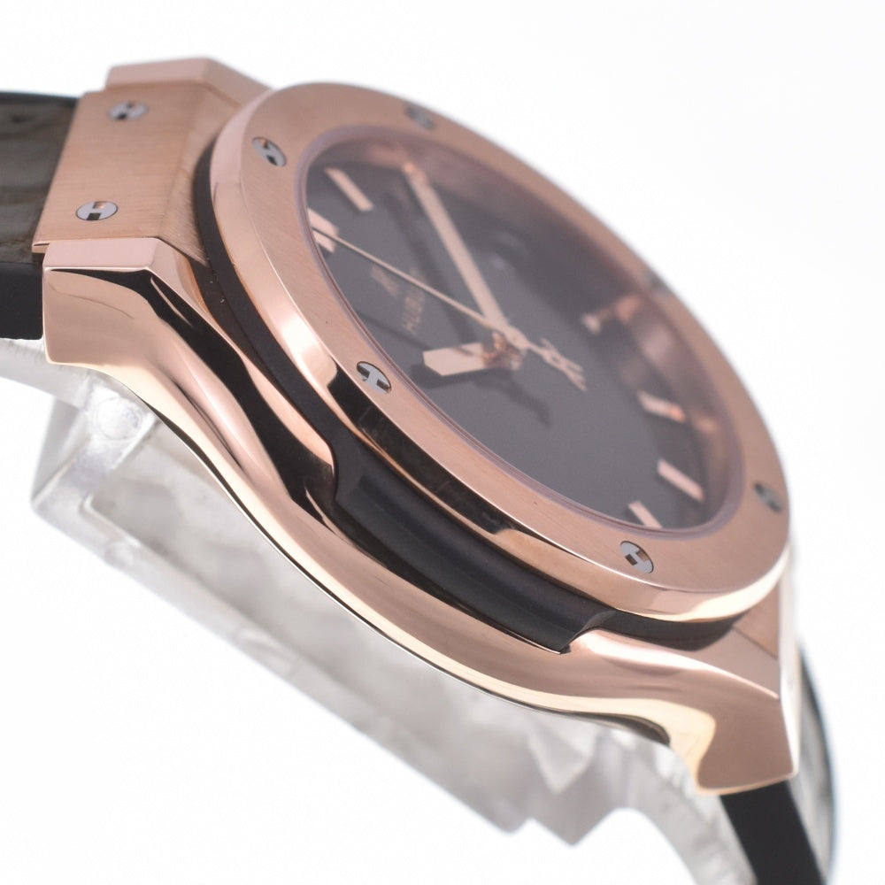 HUBLOT Classic Fusion King Gold Green 581.OX.8980.LR green Dial Quartz Ladies
 Watch A#141756