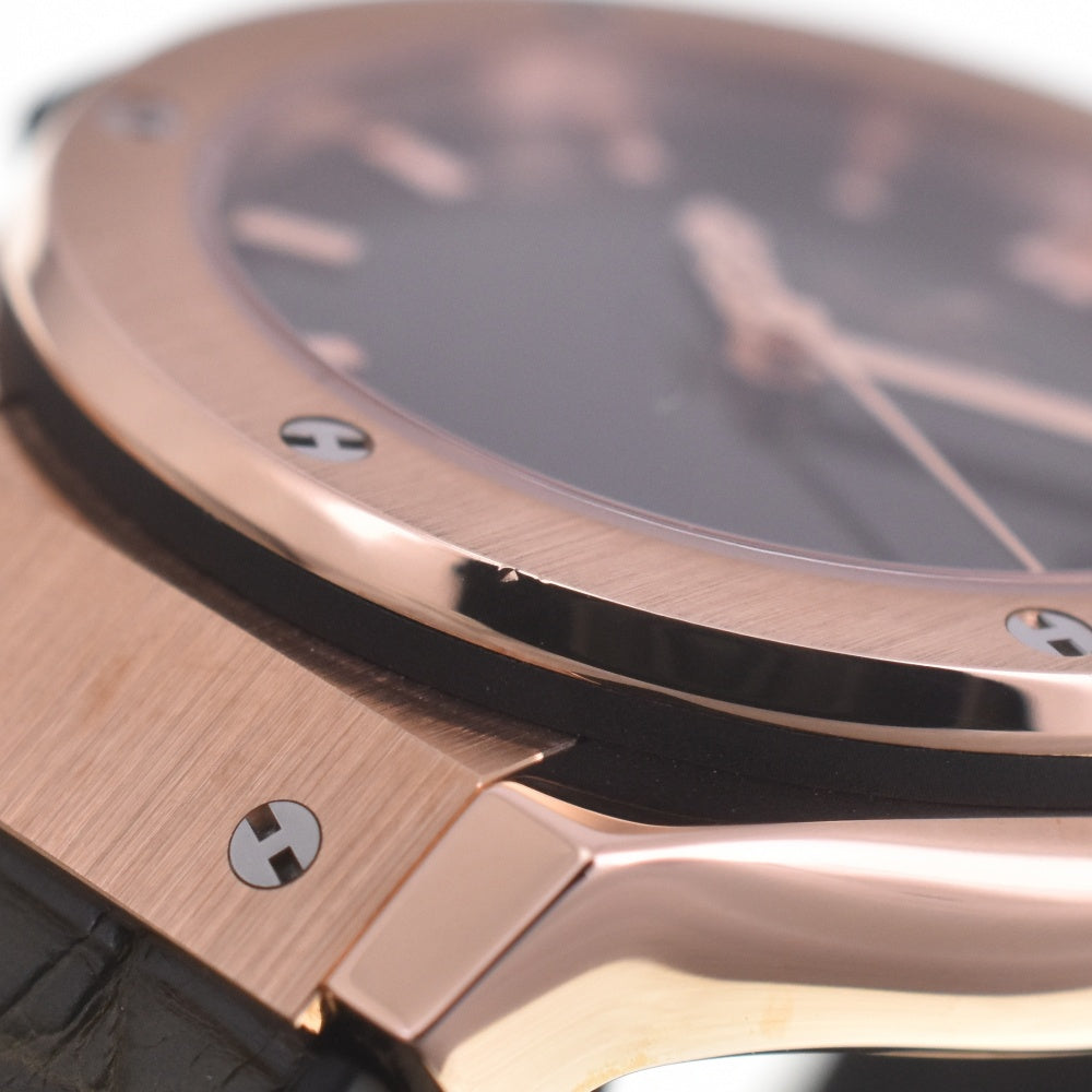 HUBLOT Classic Fusion King Gold Green 581.OX.8980.LR green Dial Quartz Ladies
 Watch A#141756