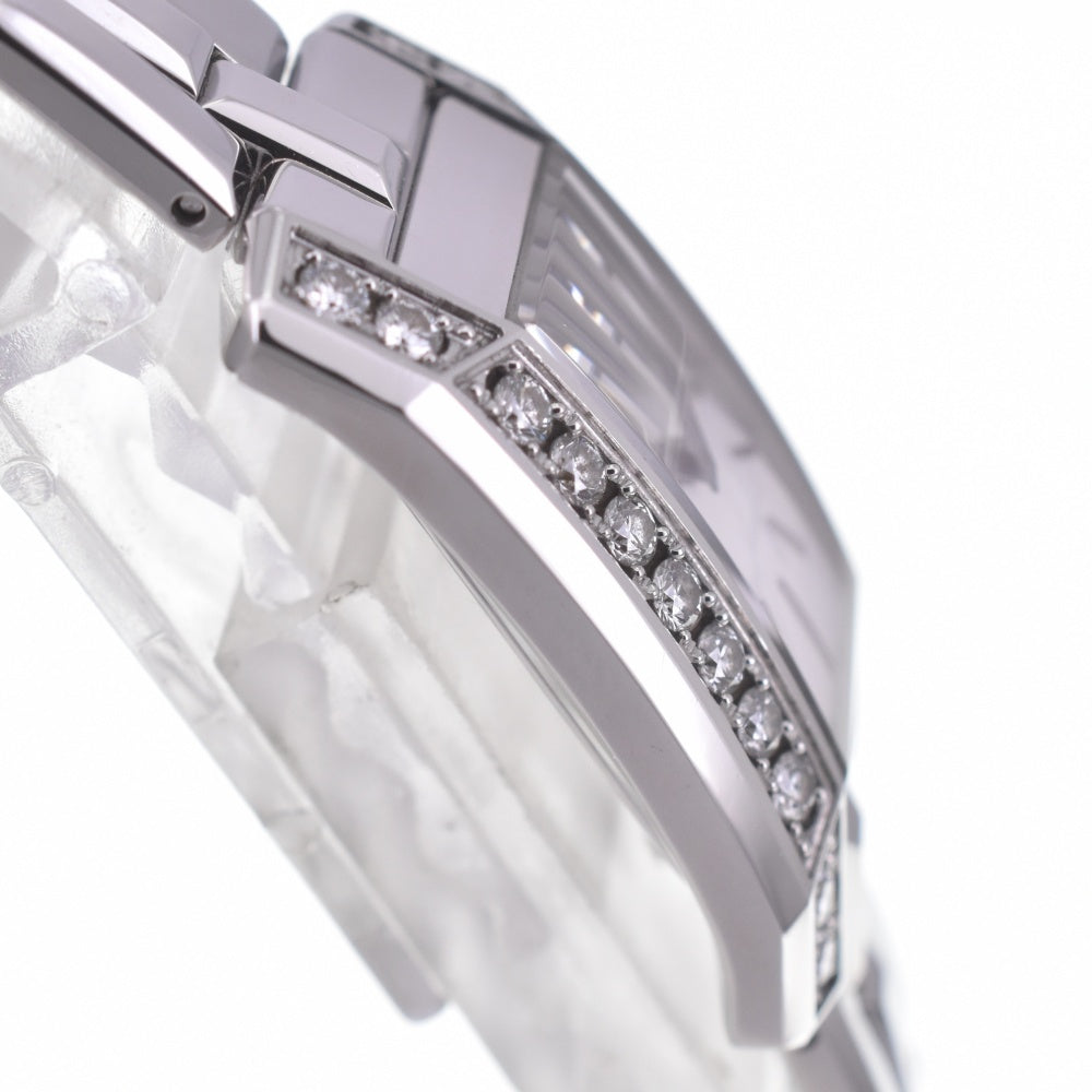 SEIKO CREDOR node GSWE937/5A70-0AY0 Diamond Bezel Silver Dial Quartz Ladies
 Watch A#141761