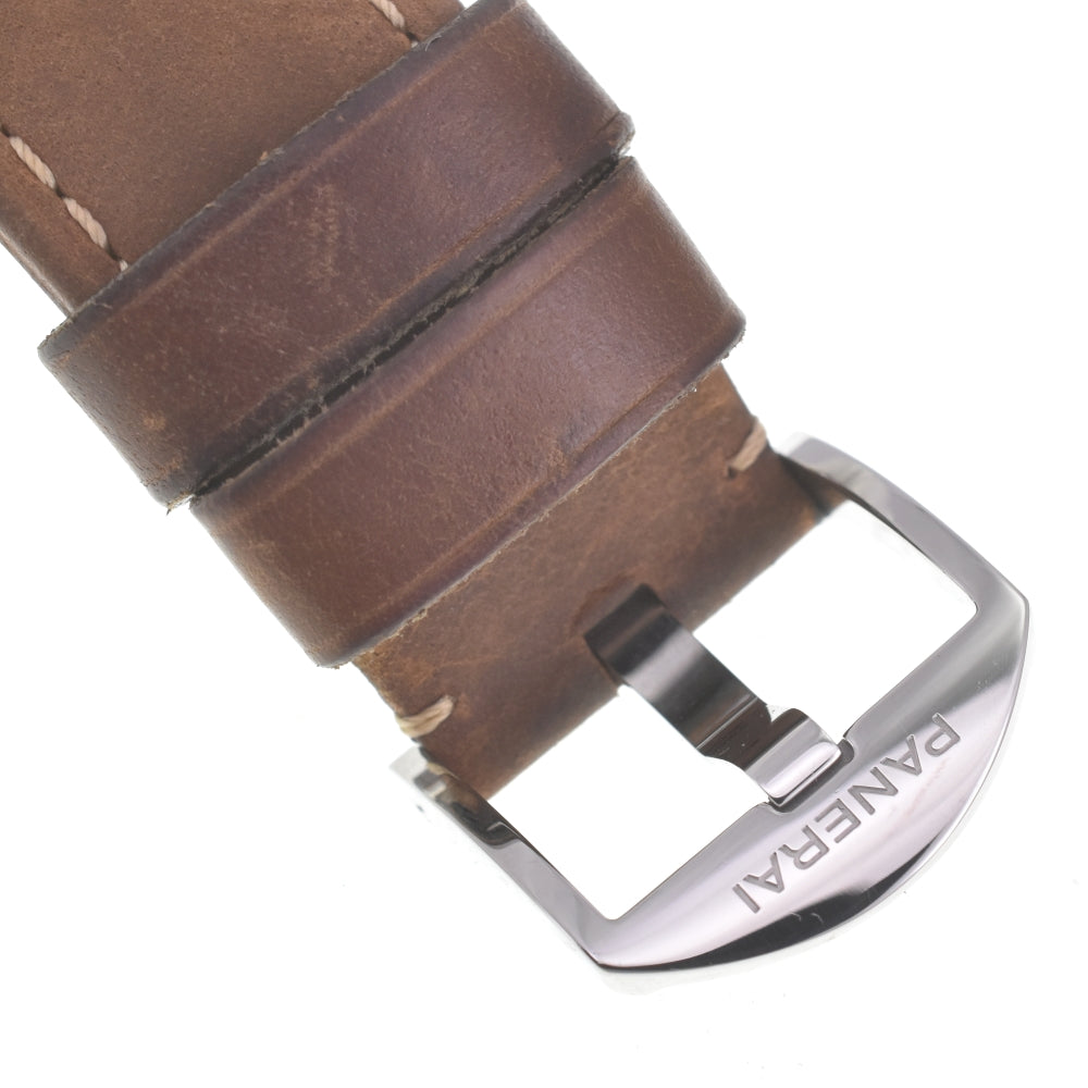 PANERAI Luminor GMT Acciaio PAM01088 Small second date black Dial Automatic Men's
 Watch B#141766