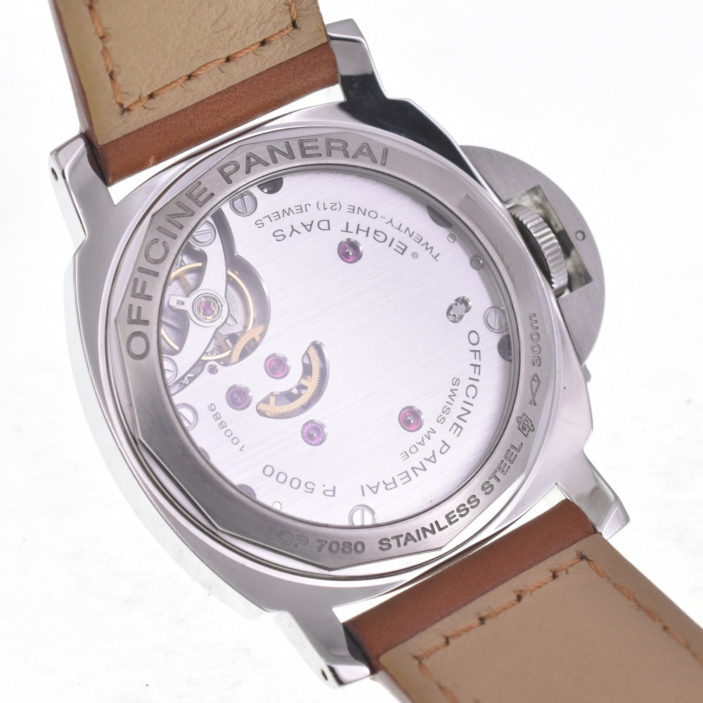 PANERAI Luminor Base 8 Days PAM00915 Small second black Dial Hand Winding Men's
 Watch A#141771