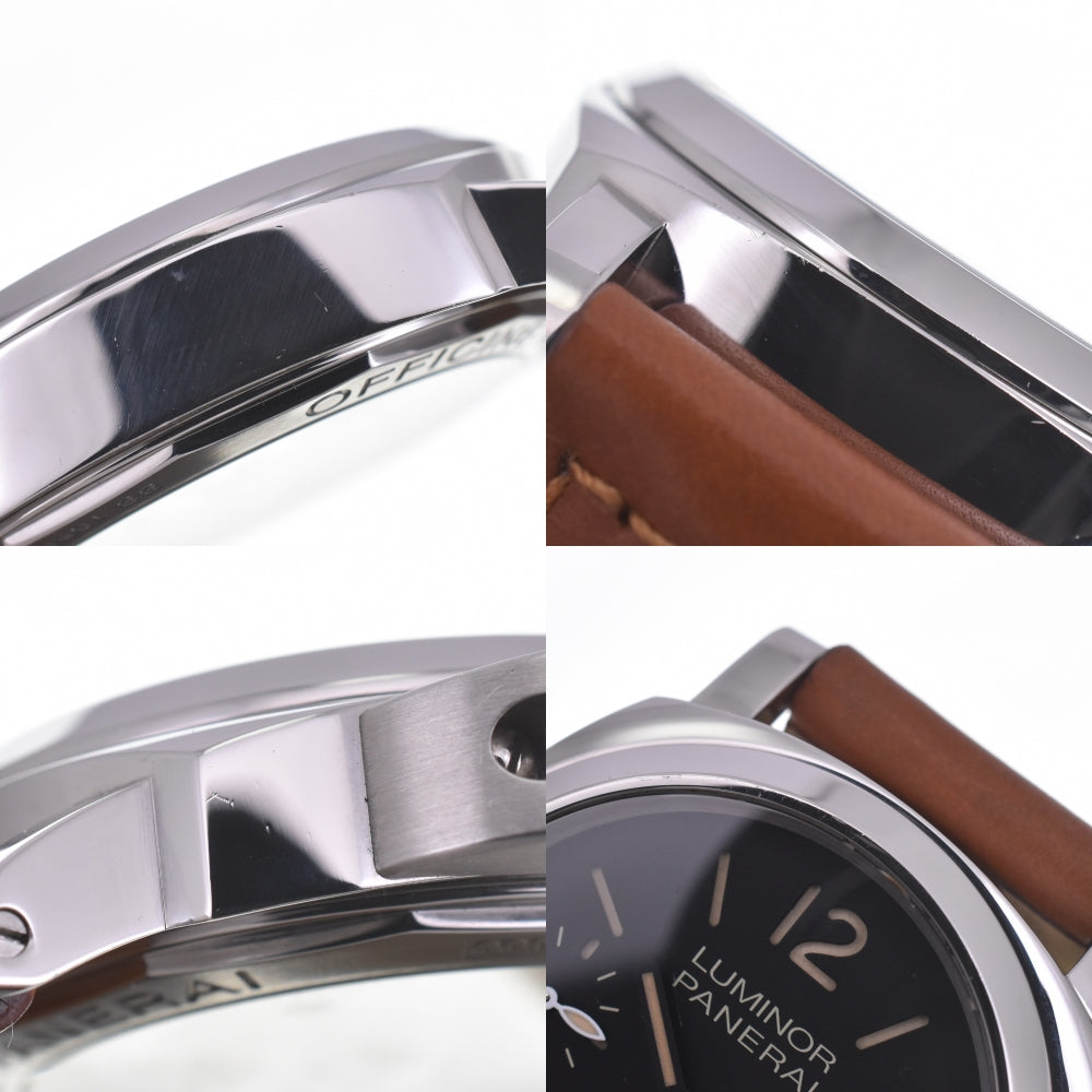 PANERAI Luminor Base 8 Days PAM00915 Small second black Dial Hand Winding Men's
 Watch A#141771