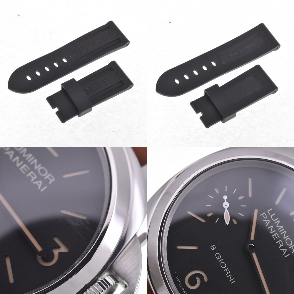 PANERAI Luminor Base 8 Days PAM00915 Small second black Dial Hand Winding Men's
 Watch A#141771