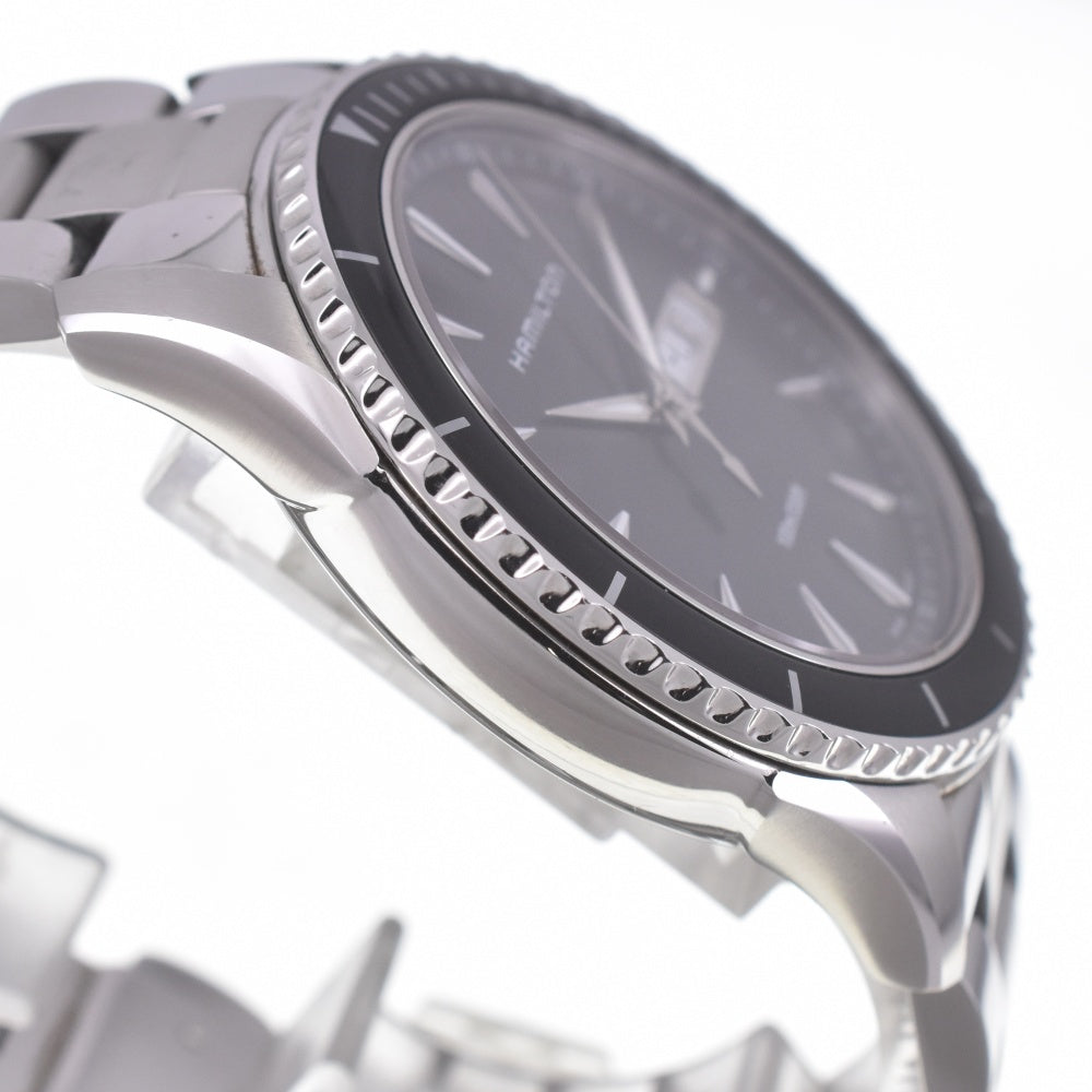 HAMILTON Jazzmaster Seaview H375110 Day date black Dial Quartz Men's
 Watch A#141779