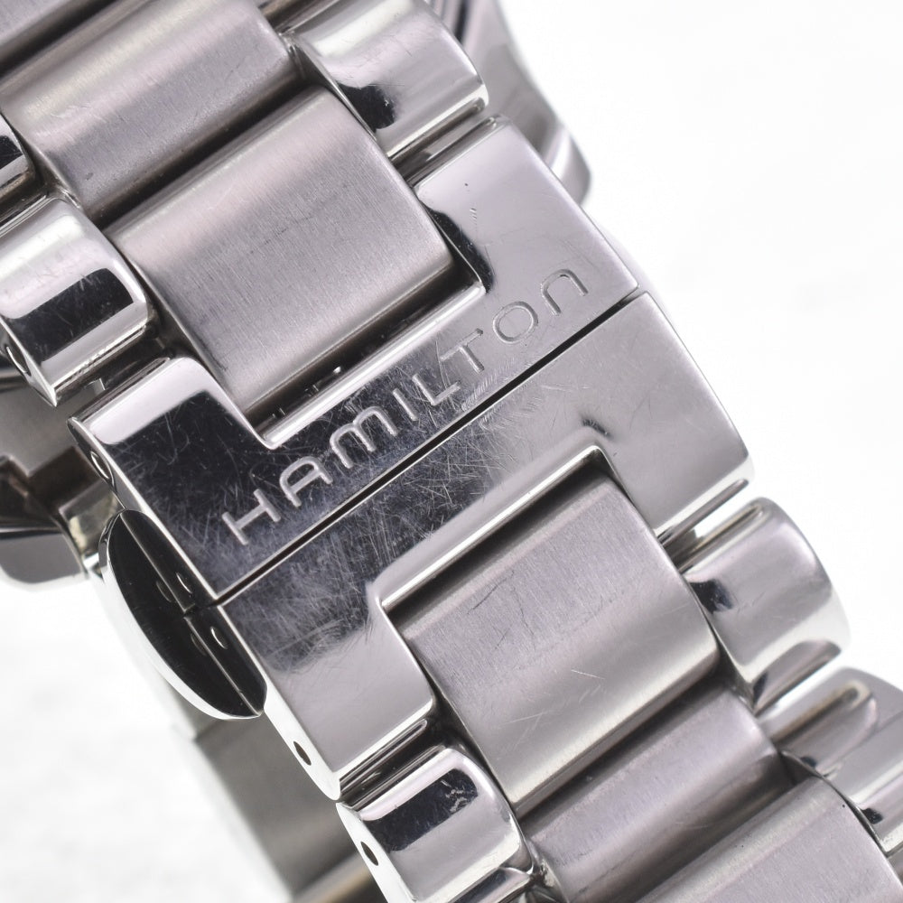 HAMILTON Jazzmaster Seaview H375110 Day date black Dial Quartz Men's
 Watch A#141779