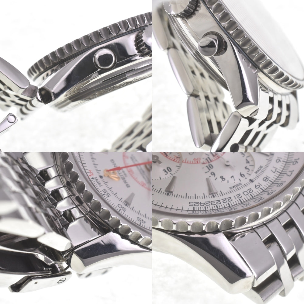 with paper BREITLING Navitimer Montbrillant AB0131 Chronograph Date Limited to 2000 pieces worldwide Silver Dial Automatic Men's
 Watch C#141788